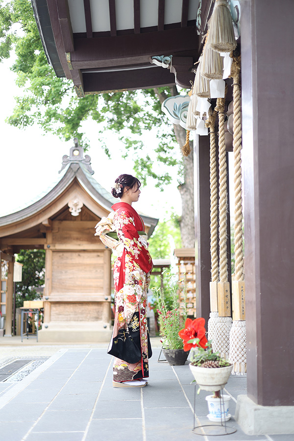 振袖の写真