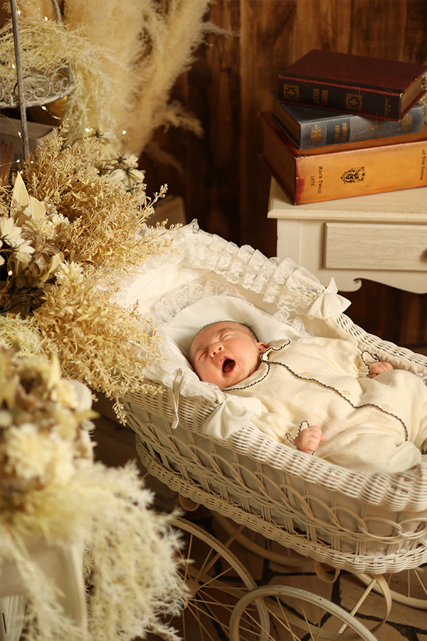 お宮詣りの写真