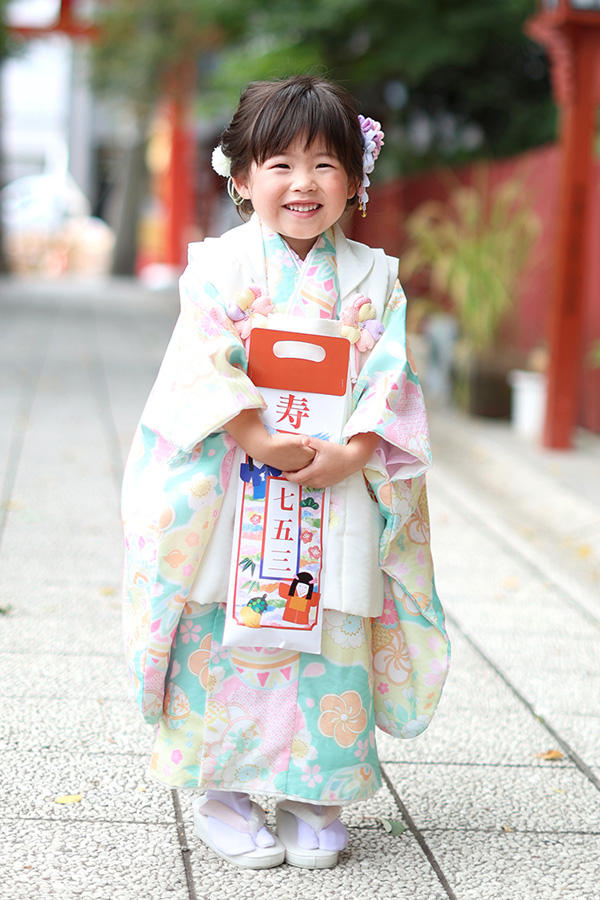 七五三の写真
