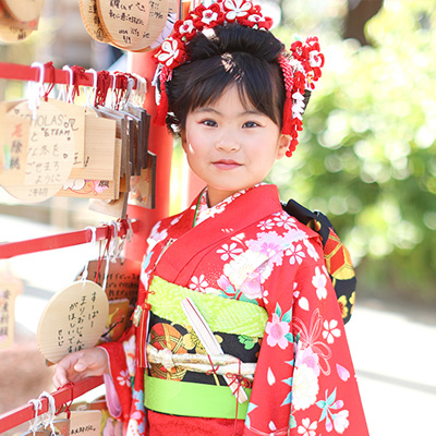 七歳：着物プランA