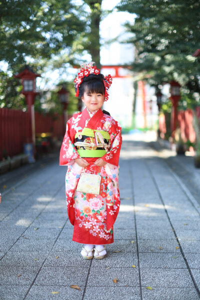 振袖の写真